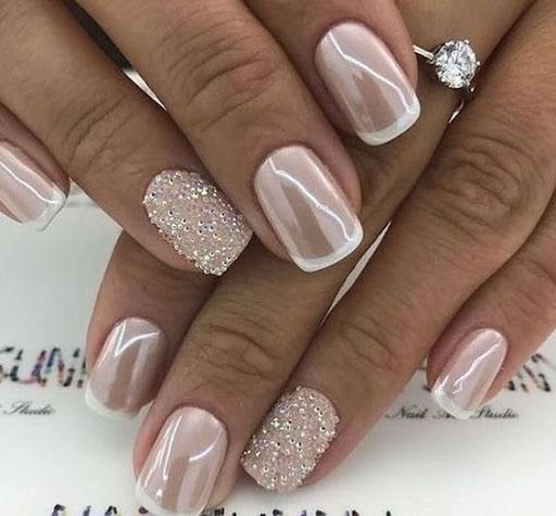 Unhas de noivas: lindas e delicadas inspiraes