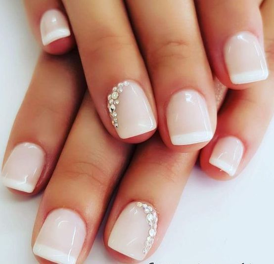 Unhas de noivas: lindas e delicadas inspiraes