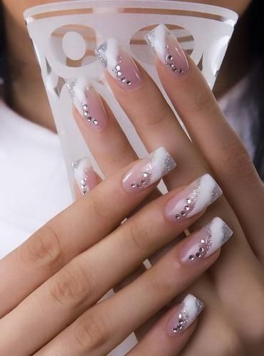 Unhas de noivas: lindas e delicadas inspiraes